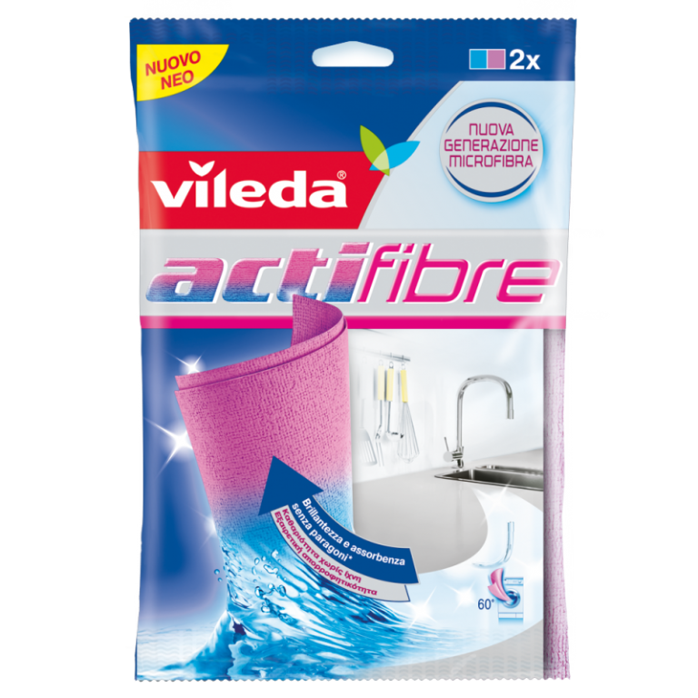vileda cloth actifiber 2pc